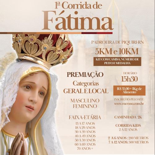 evento: 1ª CORRIDA DE FÁTIMA 